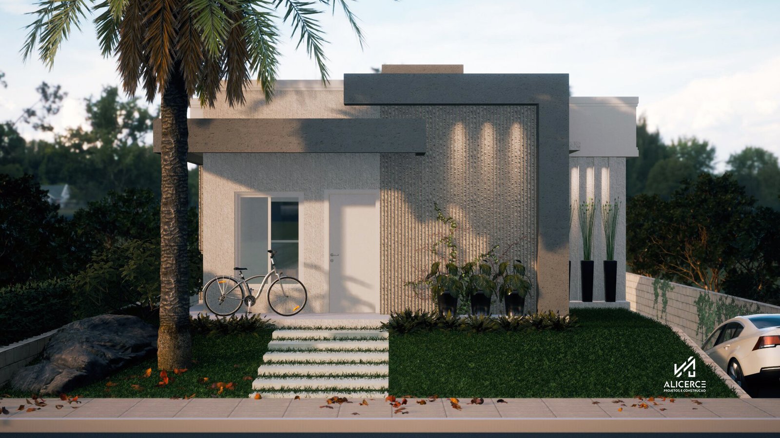 Residência Contemporânea — Projeto Alicerce